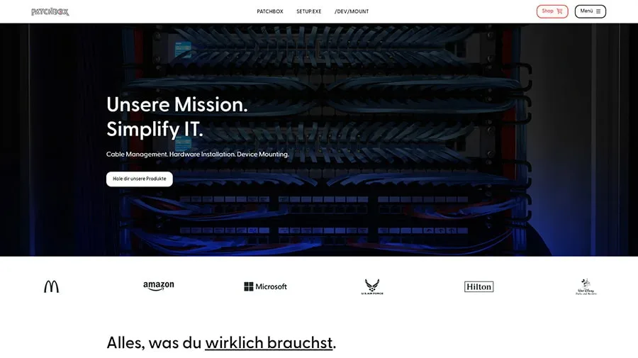 PATCHBOX Website